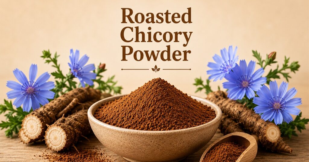 Roasted Chicory Powder Benefits Uses and Applications