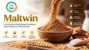 Maltwin rich malt flavour infographic for food and beverage applications