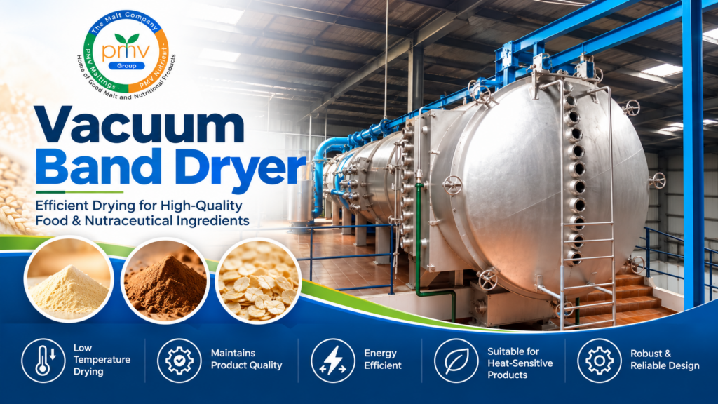 Vacuum Band Dryer - PMV Group